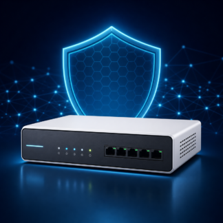 Kabelgebundene Firewall-Komplettpakete – originale Produktillustration