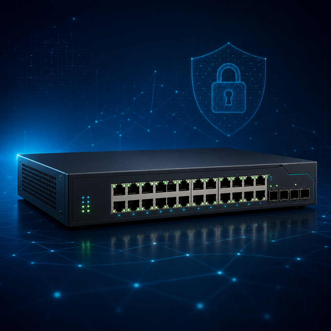 Managed Business Switch – originale Produktillustration